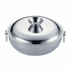YUKIWA Stainless Steel Shabu Shabu Hot Pot With Divider