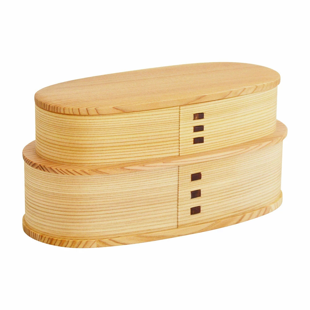Odate Magewappa Yagura Two-Tier Bento Lunch Box 1 Odate Magewappa Yagura Two-Tier Bento Lunch Box