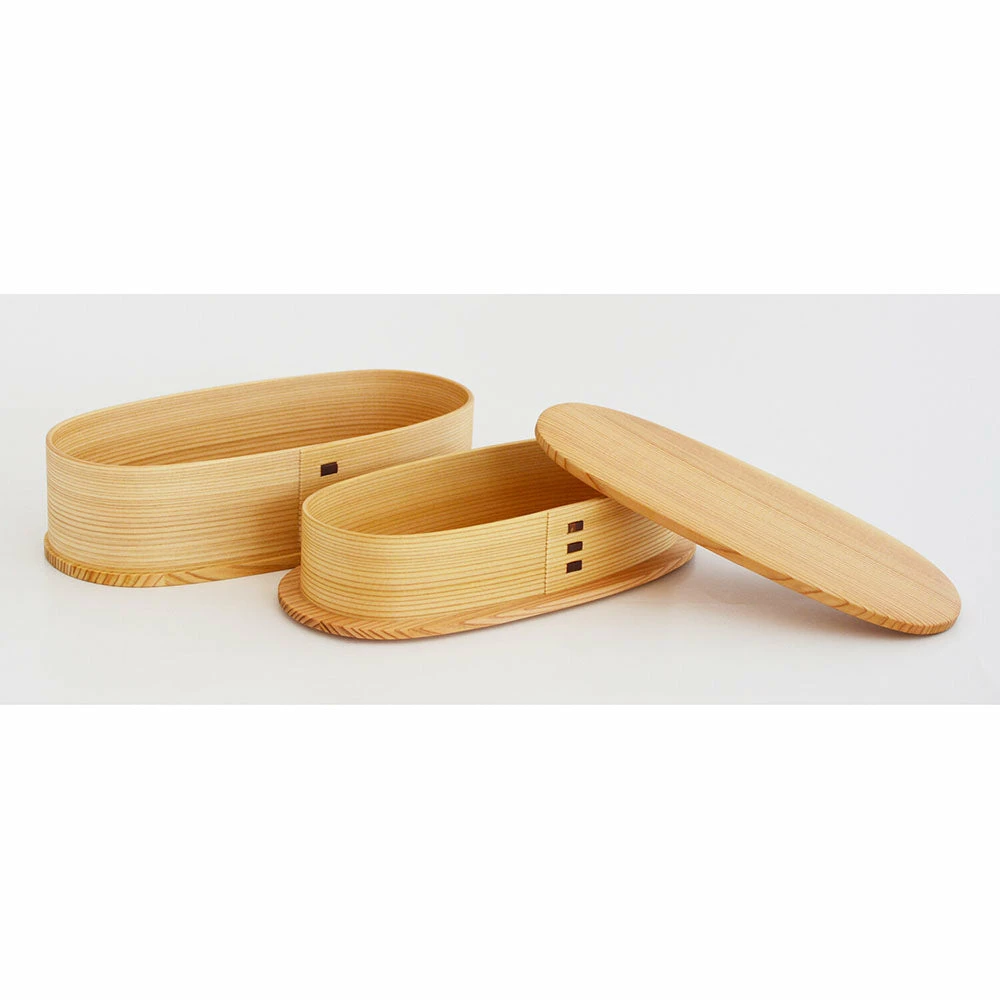 Odate Magewappa Yagura Two-Tier Bento Lunch Box 2 Odate Magewappa Yagura Two-Tier Bento Lunch Box - Image 2