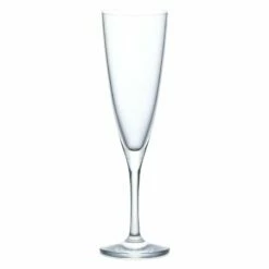 ADERIA Soda-Lime Glass Flute Beer Glass 170ml Set Of 3