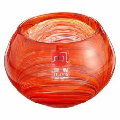 ADERIA Tsugaru Vidro SHIKISAI Soda-Lime Glass Mini Bowl