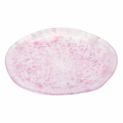 ADERIA Tsugaru Vidro Soda-Lime Glass Sakura Plate