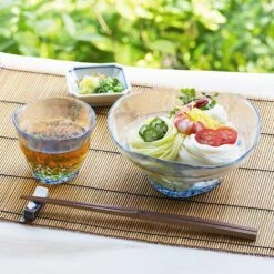 ADERIA Tsugaru Vidro Soda-Lime Glass Floral Medium Bowl 10 ADERIA Tsugaru Vidro Soda-Lime Glass Floral Medium Bowl -Global Kitchen Japan Shop ADERIATsugaruVidroSoda LimeGlassTsugaruFloralMediumBowl 4