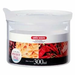 ASVEL Heat Resistant Glass Sealed Canister