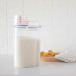ASVEL Polypropylene Sealed Rice Storage Container -Global Kitchen Japan Shop ASVELPolypropyleneSealedRiceStorageContainer 1 1