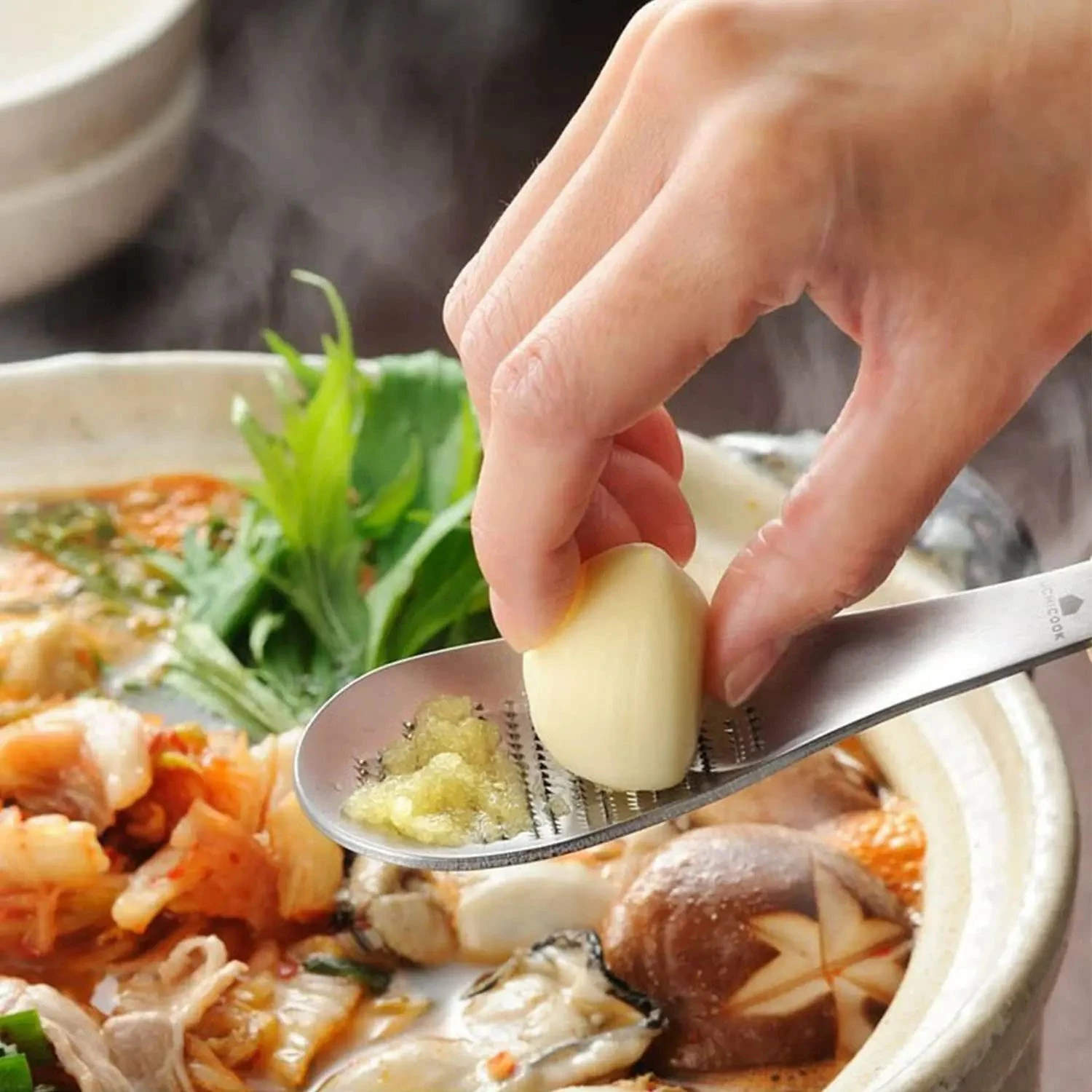 AUX Stainless Steel Grater Spoon 2 AUX Stainless Steel Grater Spoon - Image 2