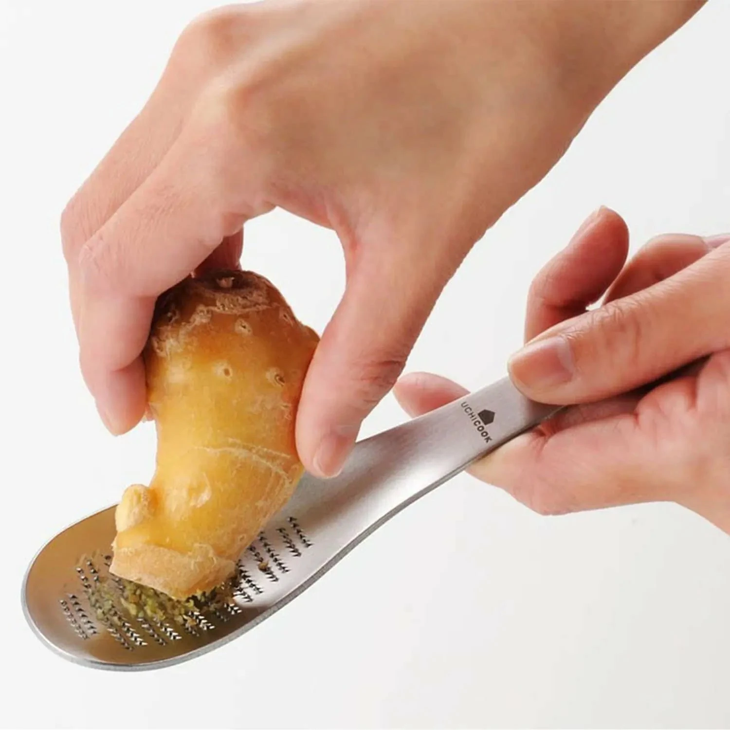 AUX Stainless Steel Grater Spoon 3 AUX Stainless Steel Grater Spoon - Image 3