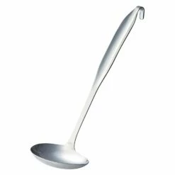 Akagawa Kibutsu Stainless Steel Side-Scooping Ladle