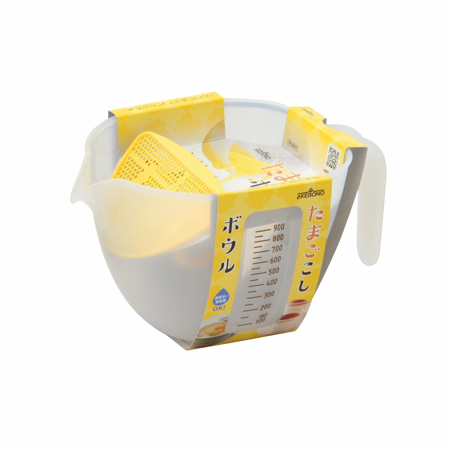 Akebono Egg Mixture Strainer Bowl 2 Akebono Egg Mixture Strainer Bowl - Image 2