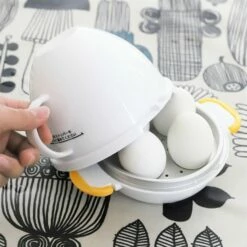 Akebono Microwave Egg Boiler (3 Eggs) -Global Kitchen Japan Shop AkebonoMicrowaveEggBoiler 3Eggs 3 f96b5181 0b2b 430c b873 b92a2735100e