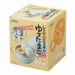 Akebono Microwave Egg Boiler (3 Eggs) -Global Kitchen Japan Shop AkebonoMicrowaveEggBoiler 3Eggs 6