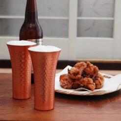 Asahi Copper Beer Glass 380ml -Global Kitchen Japan Shop AsahiCopperBeerGlass380ml 1