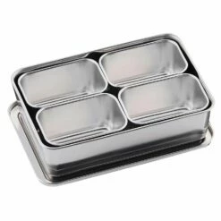 Clover Stainless Steel Yakumi Seasoning Container -Global Kitchen Japan Shop CloverStainlessSteelYakumiSeasoningContainer132014 3