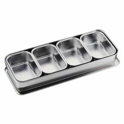Clover Stainless Steel Yakumi Seasoning Container Large -Global Kitchen Japan Shop CloverStainlessSteelYakumiSeasoningContainerLarge136012 3