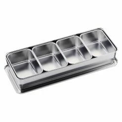 Clover Stainless Steel Yakumi Seasoning Container Medium -Global Kitchen Japan Shop CloverStainlessSteelYakumiSeasoningContainerMedium135015 3