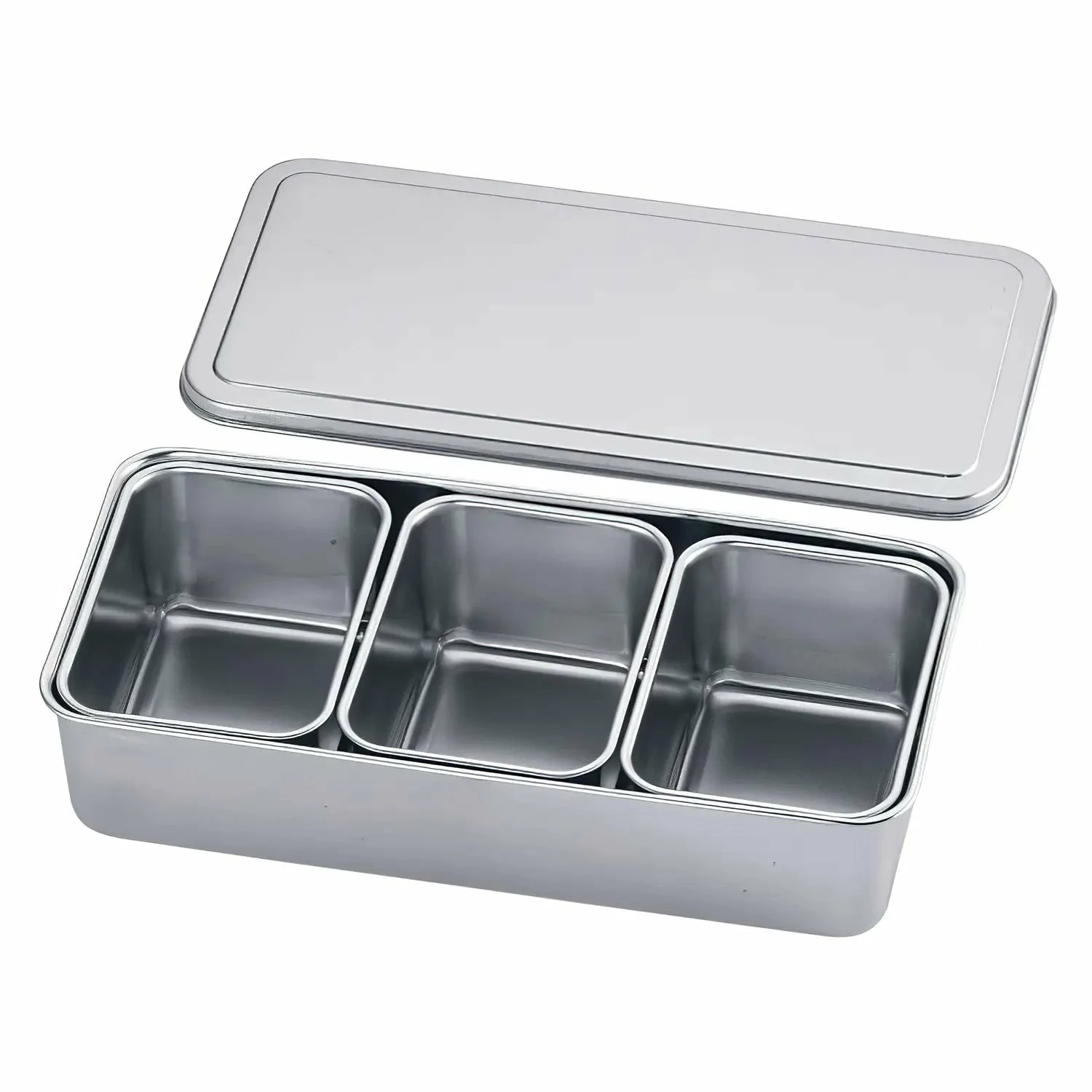 Clover Stainless Steel Yakumi Seasoning Container Small 2 Clover Stainless Steel Yakumi Seasoning Container Small - Image 2