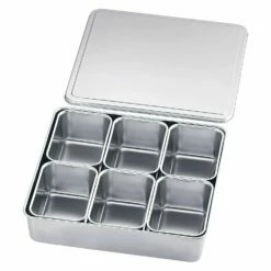Clover Stainless Steel Yakumi Seasoning Container Small 12 Clover Stainless Steel Yakumi Seasoning Container Small -Global Kitchen Japan Shop CloverStainlessSteelYakumiSeasoningContainerSmall133011 6