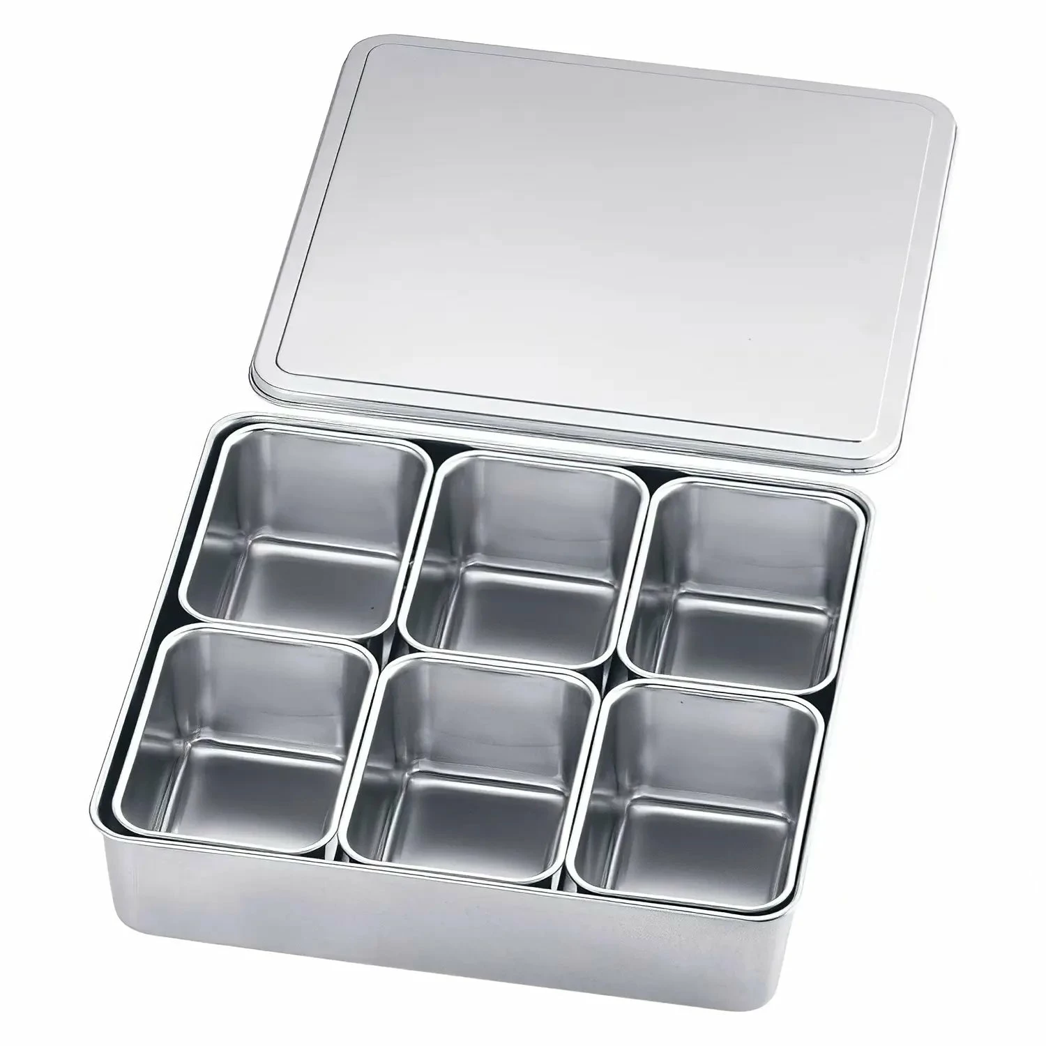 Clover Stainless Steel Yakumi Seasoning Container Small 6 Clover Stainless Steel Yakumi Seasoning Container Small - Image 6