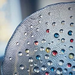 DANSK Bubble Confetti Soda Glass Salad Plate 21cm -Global Kitchen Japan Shop DANSKBubbleConfettiSodaGlassSaladPlate21cm508228 4