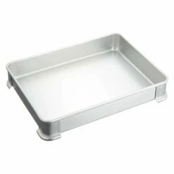 EBM Anodized Aluminium Stackable Tray For Gyoza And Soba Noodles
