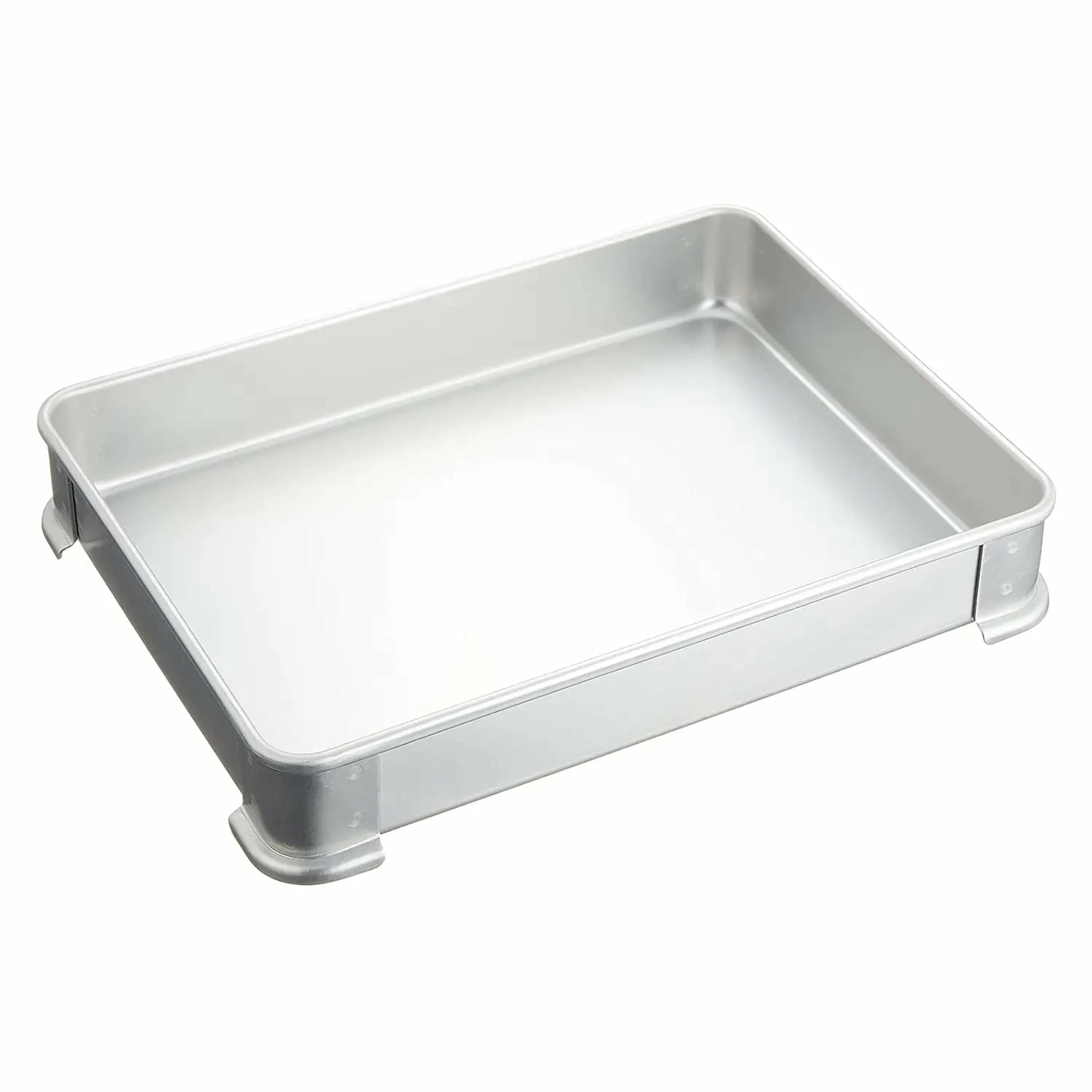 EBM Anodized Aluminium Stackable Tray For Gyoza And Soba Noodles 1 EBM Anodized Aluminium Stackable Tray For Gyoza And Soba Noodles
