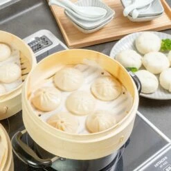 EBM Bamboo Steamer -Global Kitchen Japan Shop EBMBambooSteamer 7