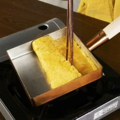 EBM Copper Tamagoyaki Square Omelette Pan - Kanto Style 8 EBM Copper Tamagoyaki Square Omelette Pan - Kanto Style -Global Kitchen Japan Shop EBMCopperTamagoyakiSquareOmelettePan KantoStyle 4