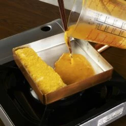 EBM Copper Tamagoyaki Square Omelette Pan - Kanto Style 9 EBM Copper Tamagoyaki Square Omelette Pan - Kanto Style -Global Kitchen Japan Shop EBMCopperTamagoyakiSquareOmelettePan KantoStyle 5