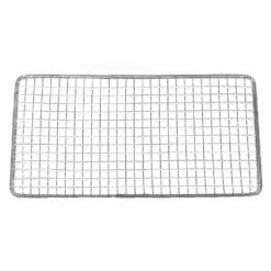 EBM Galvanized Iron Rectangular Barbecue Grill Mesh 200 Pieces