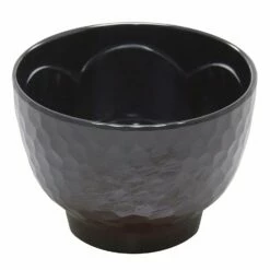 EBM Melamine Kikko-Pattern Soup Bowl With Lid 10.2cm