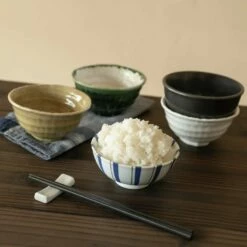 EBM Porcelain Tempered Rice Bowl Irabo 12cm 5 EBM Porcelain Tempered Rice Bowl Irabo 12cm -Global Kitchen Japan Shop EBMPorcelainTemperedRiceBowlIrabo12cm 1