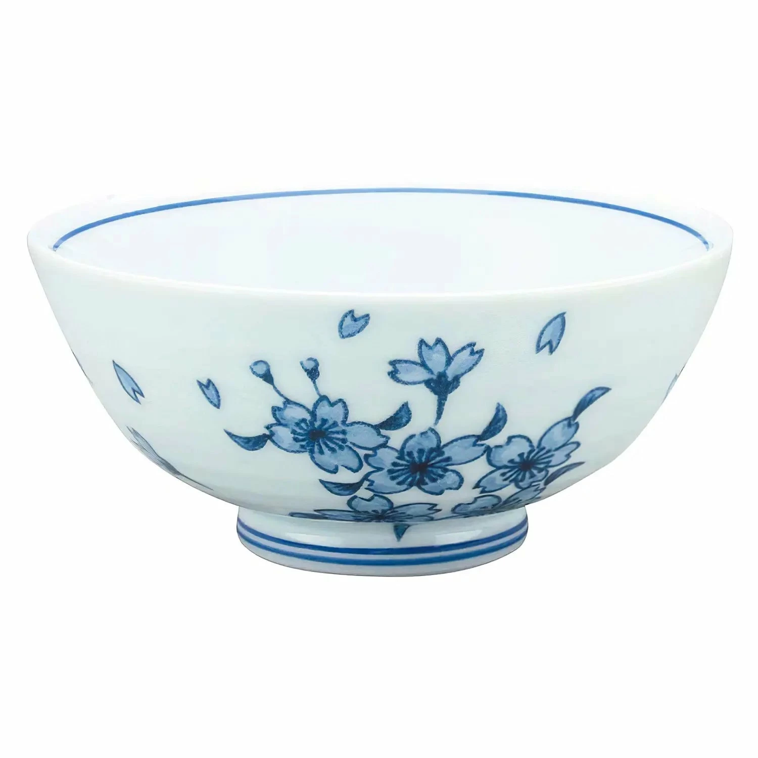 EBM Porcelain Tempered Rice Bowl Sometsuke-unkin 11.5cm 1 EBM Porcelain Tempered Rice Bowl Sometsuke-unkin 11.5cm