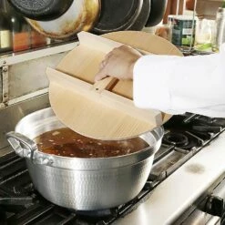 EBM Sawara Cypress Wooden H Shaped Lid 6 EBM Sawara Cypress Wooden H Shaped Lid -Global Kitchen Japan Shop EBMSawaraCypressWoodenHShapedLid 3