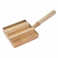 EBM Sawara Cypress Wooden Lid For Square Omelette Pan 7 EBM Sawara Cypress Wooden Lid For Square Omelette Pan -Global Kitchen Japan Shop EBMSawaraCypressWoodenLidforSquareOmelettePan 4