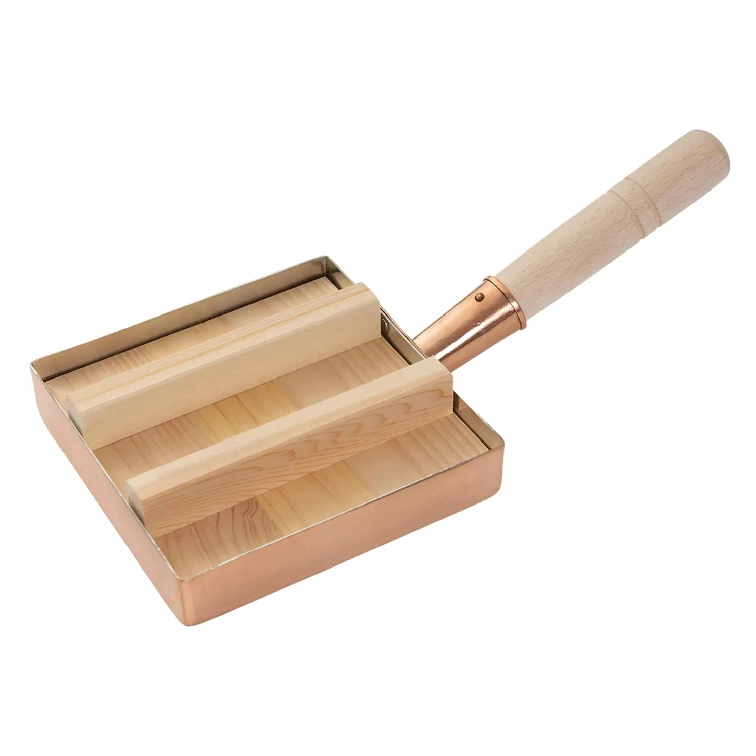 EBM Sawara Cypress Wooden Lid For Square Omelette Pan 4 EBM Sawara Cypress Wooden Lid For Square Omelette Pan - Image 4