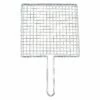 EBM Stainless Steel Chrome Plated Barbecue Grill Mesh Single Handle