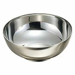 EBM Stainless Steel Extra Thick Soup Bowl For Korean Food