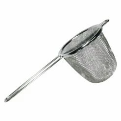 EBM Stainless Steel Tea Strainer Double Mesh Deep Type