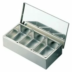 EBM Stainless Steel Yakumi Seasoning Container Open Type