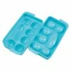 EBiSU Plastic Ice Tray For Ball-Shaped Ice