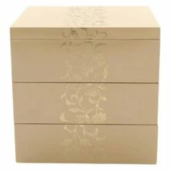 Echizen Shikki Art Deco Synthetic Resin 3-Tier Jubako Box 11 Echizen Shikki Art Deco Synthetic Resin 3-Tier Jubako Box -Global Kitchen Japan Shop EchizenShikkiArtDecoPhenolResin3 TierJubakoBoxS 21 2