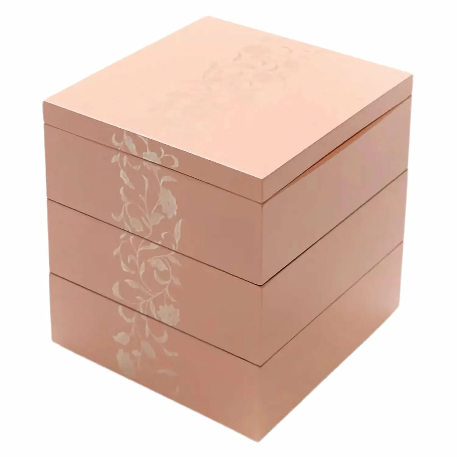 Echizen Shikki Art Deco Synthetic Resin 3-Tier Jubako Box 2 Echizen Shikki Art Deco Synthetic Resin 3-Tier Jubako Box - Image 2