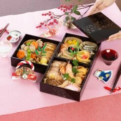 Echizen Shikki Art Deco Synthetic Resin 3-Tier Jubako Box 14 Echizen Shikki Art Deco Synthetic Resin 3-Tier Jubako Box -Global Kitchen Japan Shop EchizenShikkiArtDecoPhenolResin3 TierJubakoBox 1