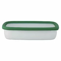 FUJIHORO Konte Enamel Shallow Food Container -Global Kitchen Japan Shop FUJIHOROKonteEnamelShallowFoodContainerKE S AB 7