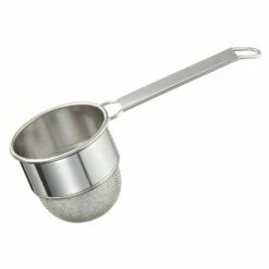 Fujiboshi Stainless Steel Tea Strainer Double Mesh
