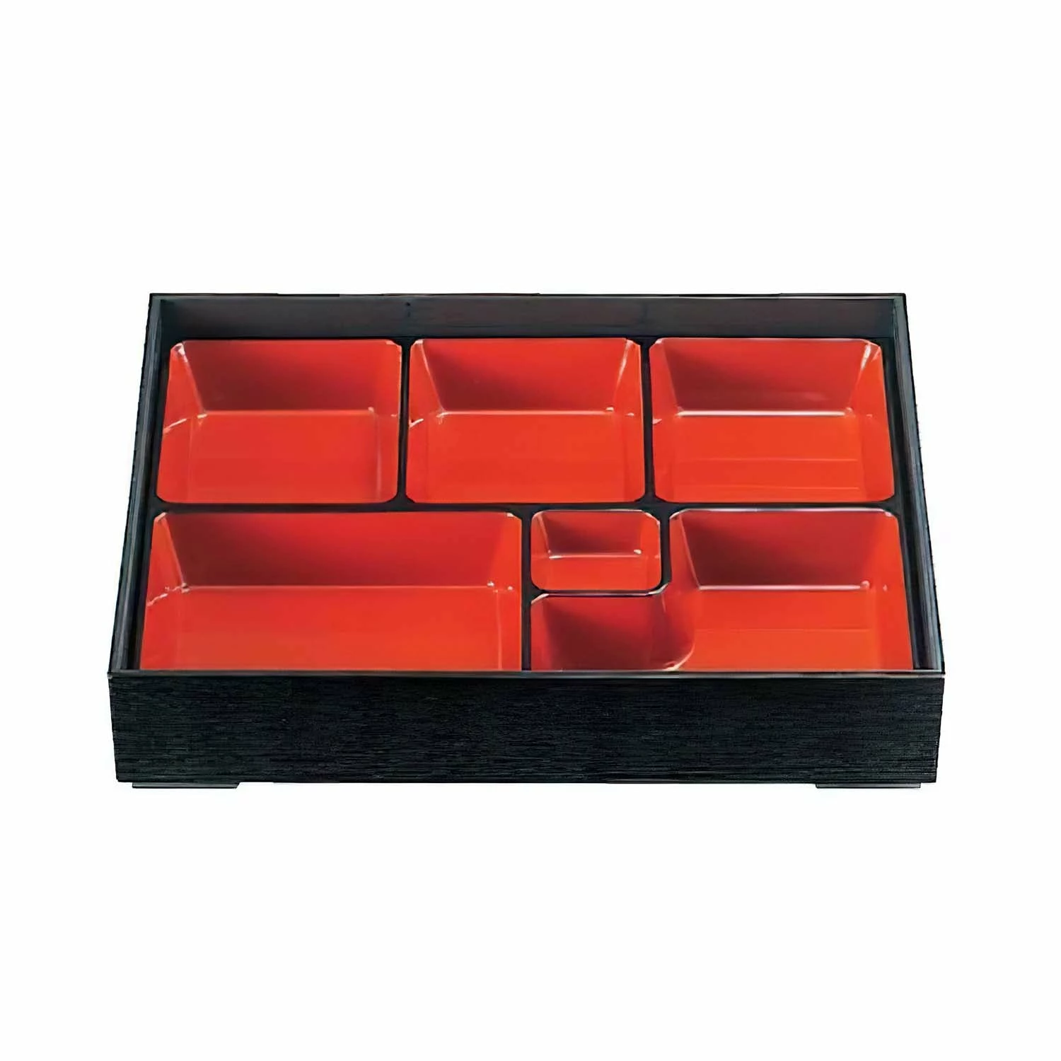 Fukui Craft ABS Resin 6-Divided Shokado Bento Box 2 Fukui Craft ABS Resin 6-Divided Shokado Bento Box - Image 2