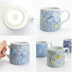 HAREKUTANI Porcelain Butterfly Mug -Global Kitchen Japan Shop HAREKUTANIPorcelainButterflyMug 4