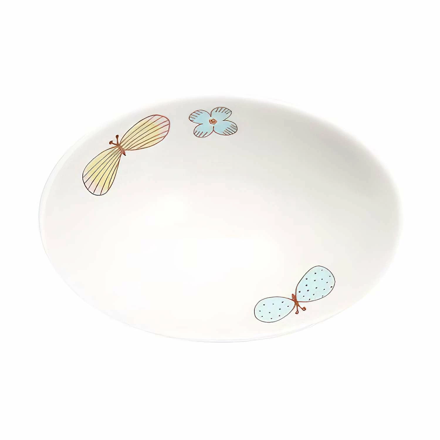HAREKUTANI Porcelain Butterfly Small Bowl 2 HAREKUTANI Porcelain Butterfly Small Bowl - Image 2