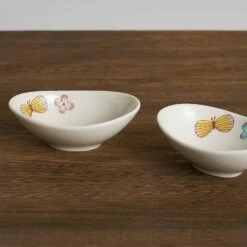 HAREKUTANI Porcelain Butterfly Small Bowl 6 HAREKUTANI Porcelain Butterfly Small Bowl -Global Kitchen Japan Shop HAREKUTANIPorcelainButterflySmallBowl 3