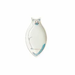 HAREKUTANI Porcelain Cat Petit Plate -Global Kitchen Japan Shop HAREKUTANIPorcelainCatPetitPlate 4